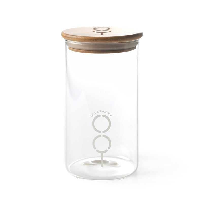 Glazen Oot-bewaarpot