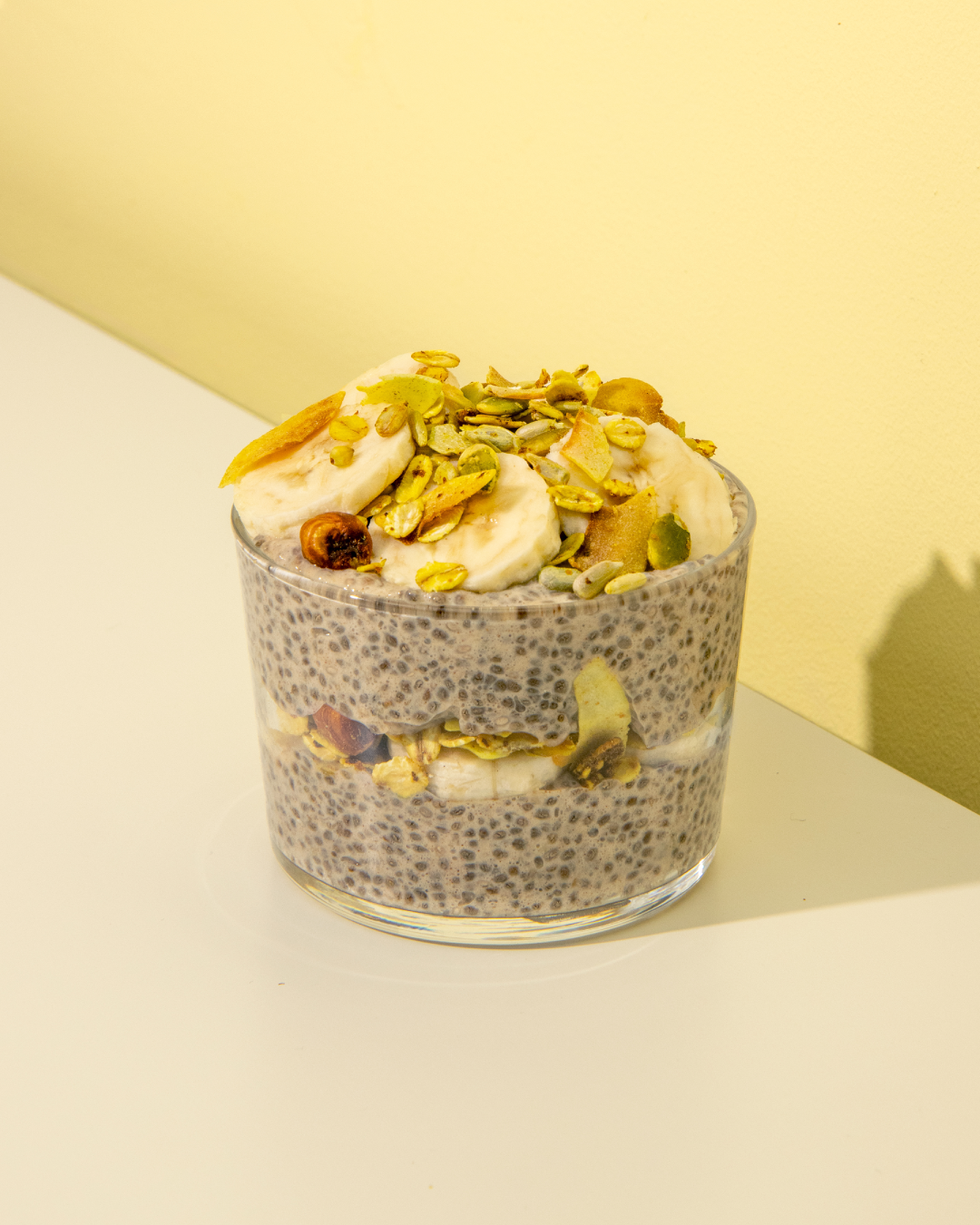 Banana Pie chia pudding