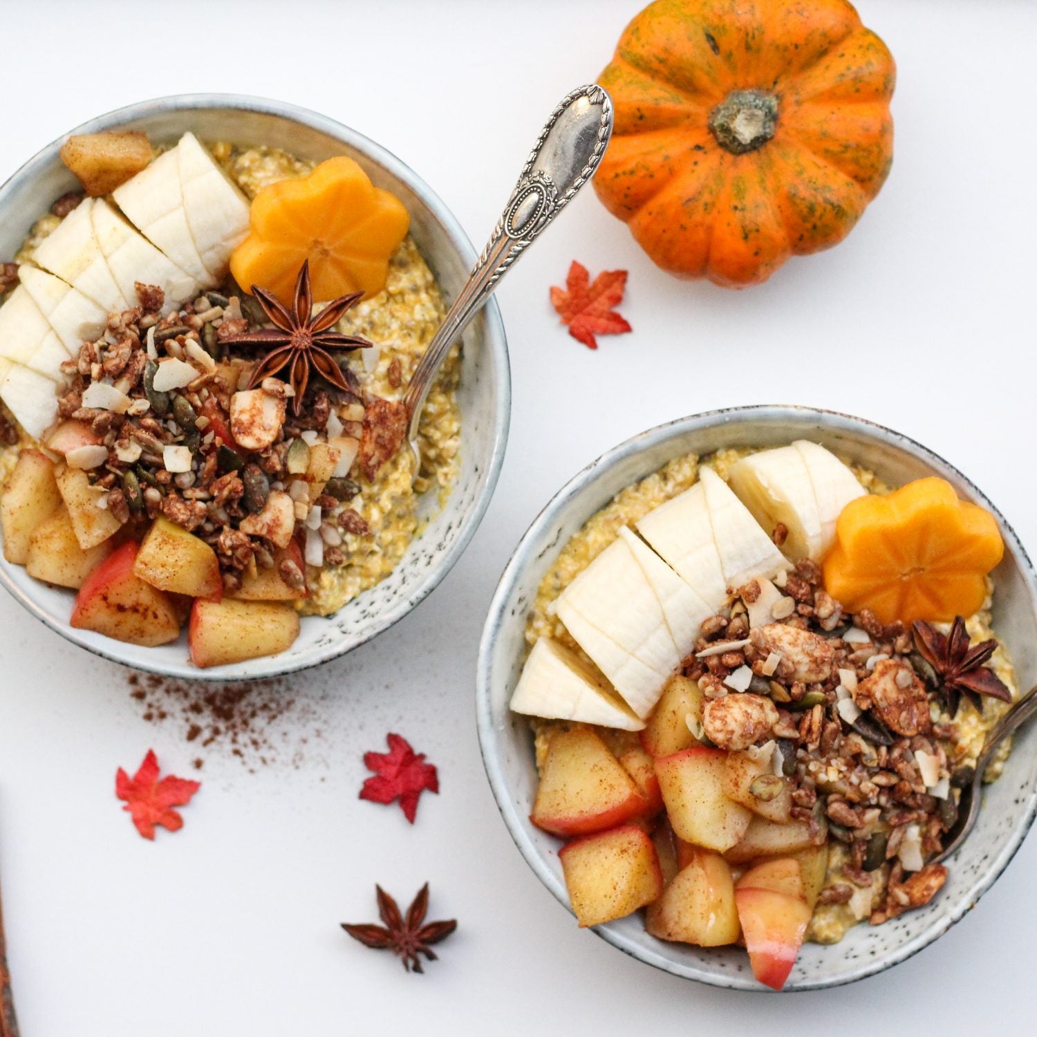 Chai-pumpkin overnight oats