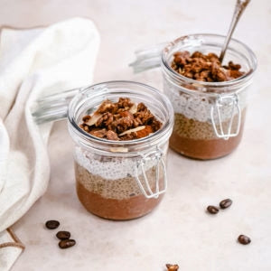 Mokka overnight oats