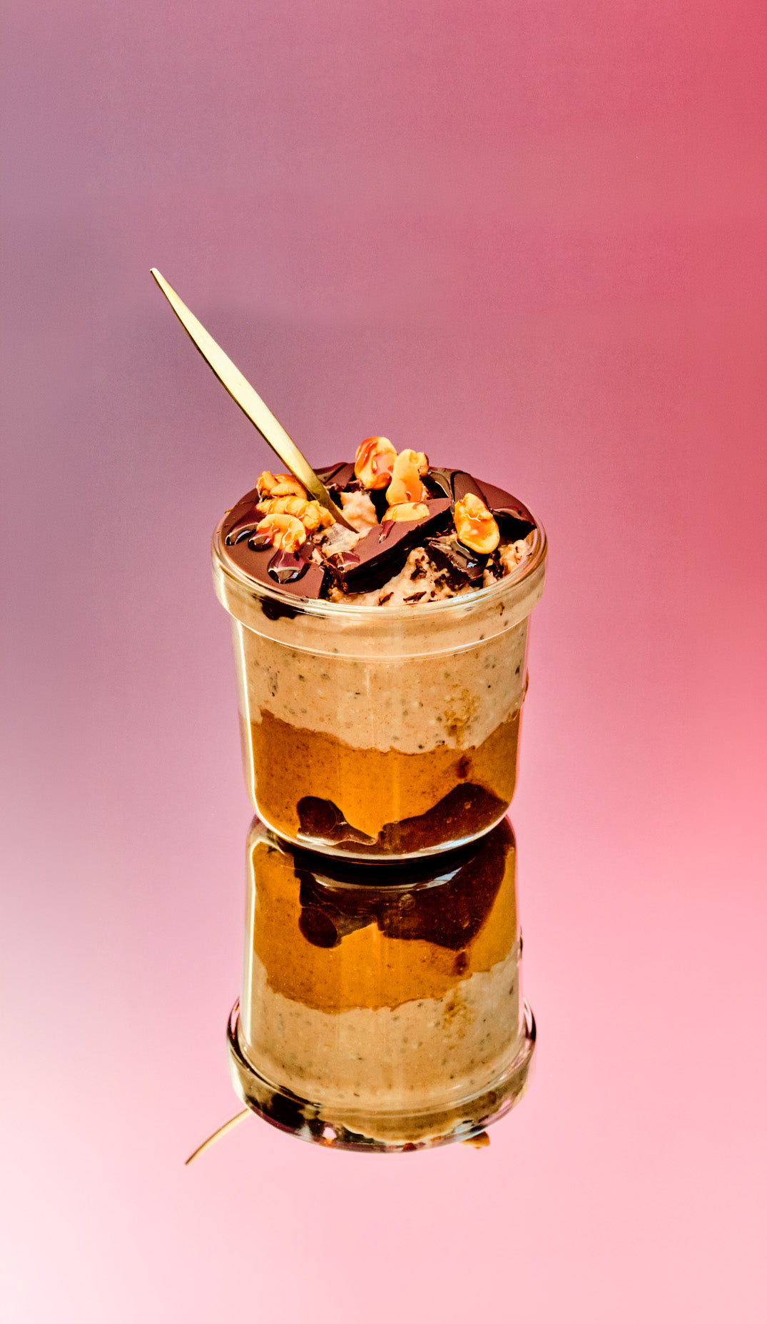 Choco caramel peanut oats