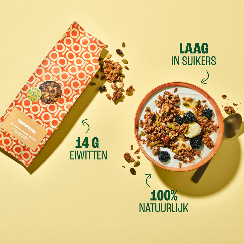 Cinnamon Bun Granola