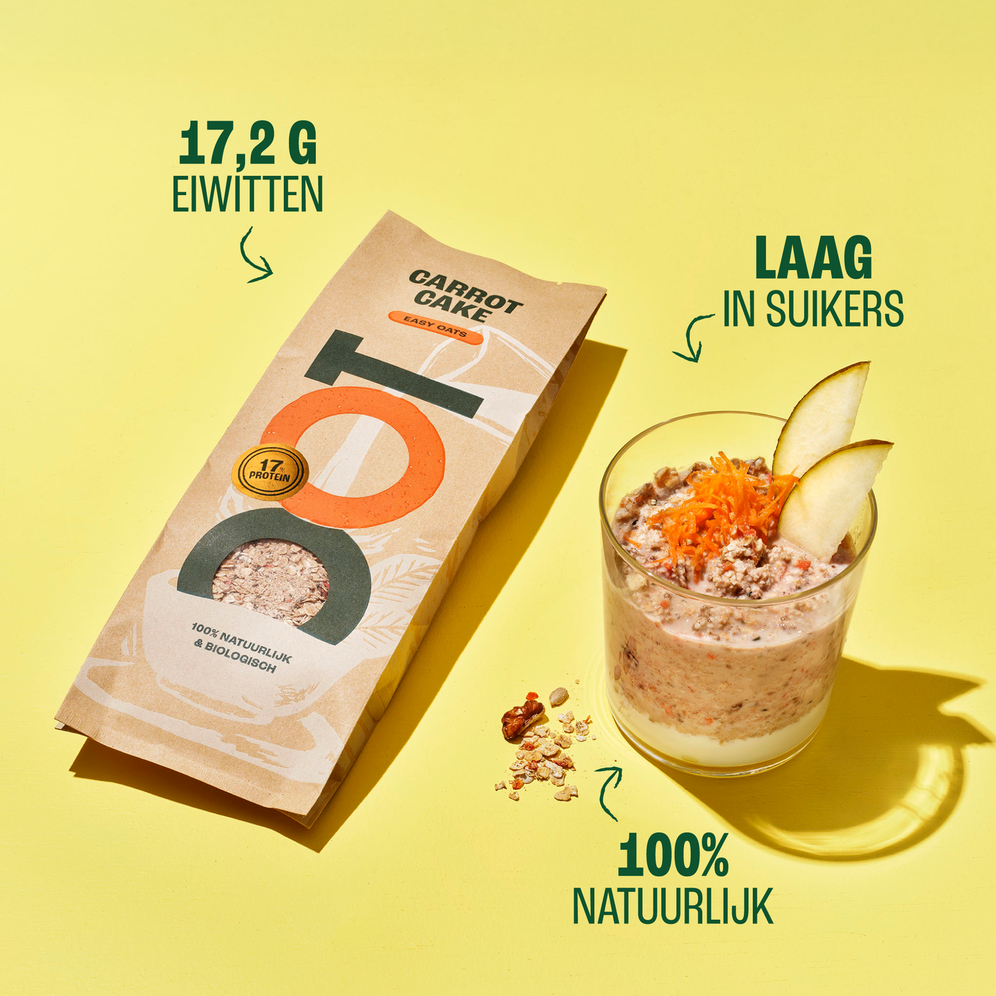 Carrot Cake Easy Oats