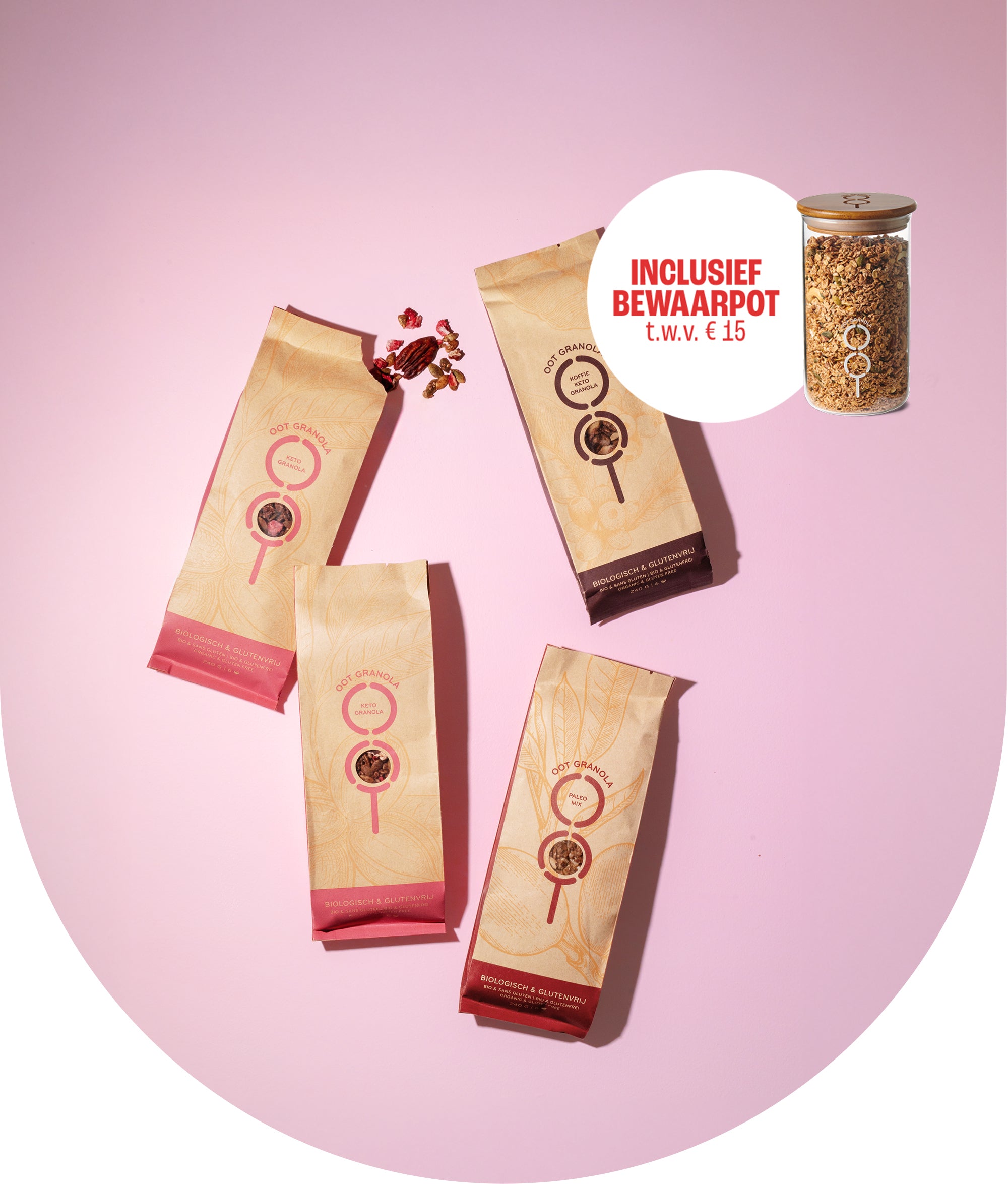 Welkom Starterpack Koolhydraatarm + bewaarpot